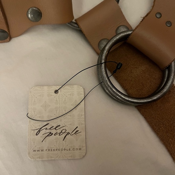 Free People Brown Studded Belt - Picture 4 of 5